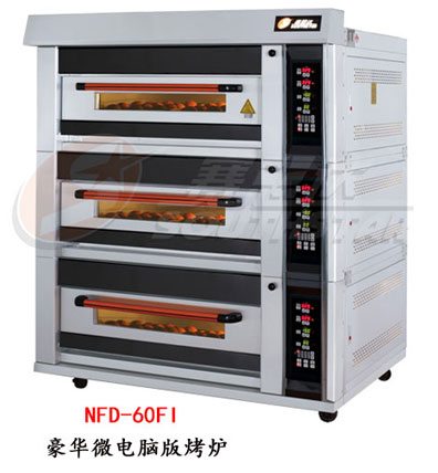 凯时k8电烤箱NFD-60FI豪华型三层六盘电脑版厂家直销