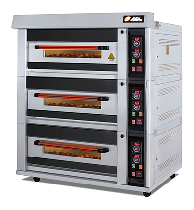 凯时k8电烤箱NFD-60F豪华型三层六盘仪表版厂家直销