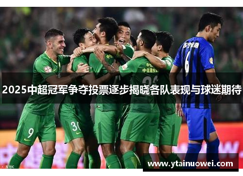 2025中超冠军争夺投票逐步揭晓各队表现与球迷期待